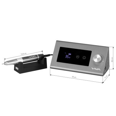 Nail drill for manicure VIVA PRO 602 Brushless 14