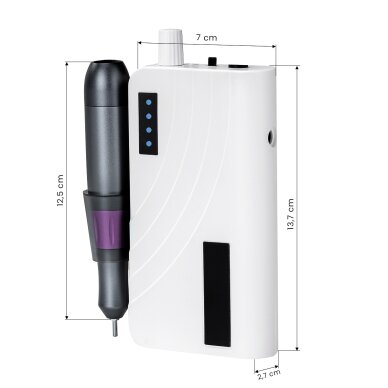 Maniküre Fräsmaschine VIVA 201 Portable Aku 13 Maniküre Fräsmaschine VIVA 201 Portable Aku 13