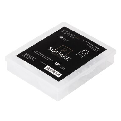 OCHO NAILS Nagelverlängerungsformen quadratisch, 120 Stück. OCHO NAILS Nagelverlängerungsformen quadratisch, 120 Stück.