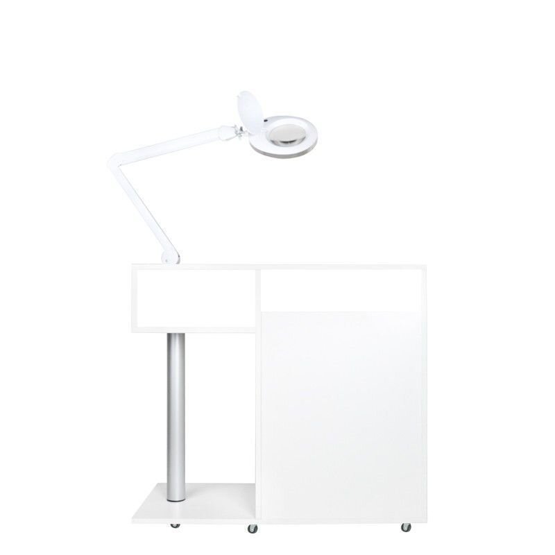 KOMPLEKTS: Exo Podo Line manikīra nagu vīle + Y-200 kosmētikas ratiņi + ELEGANTE kosmētiskā LED lampa + UV-C zils sterilizators 5