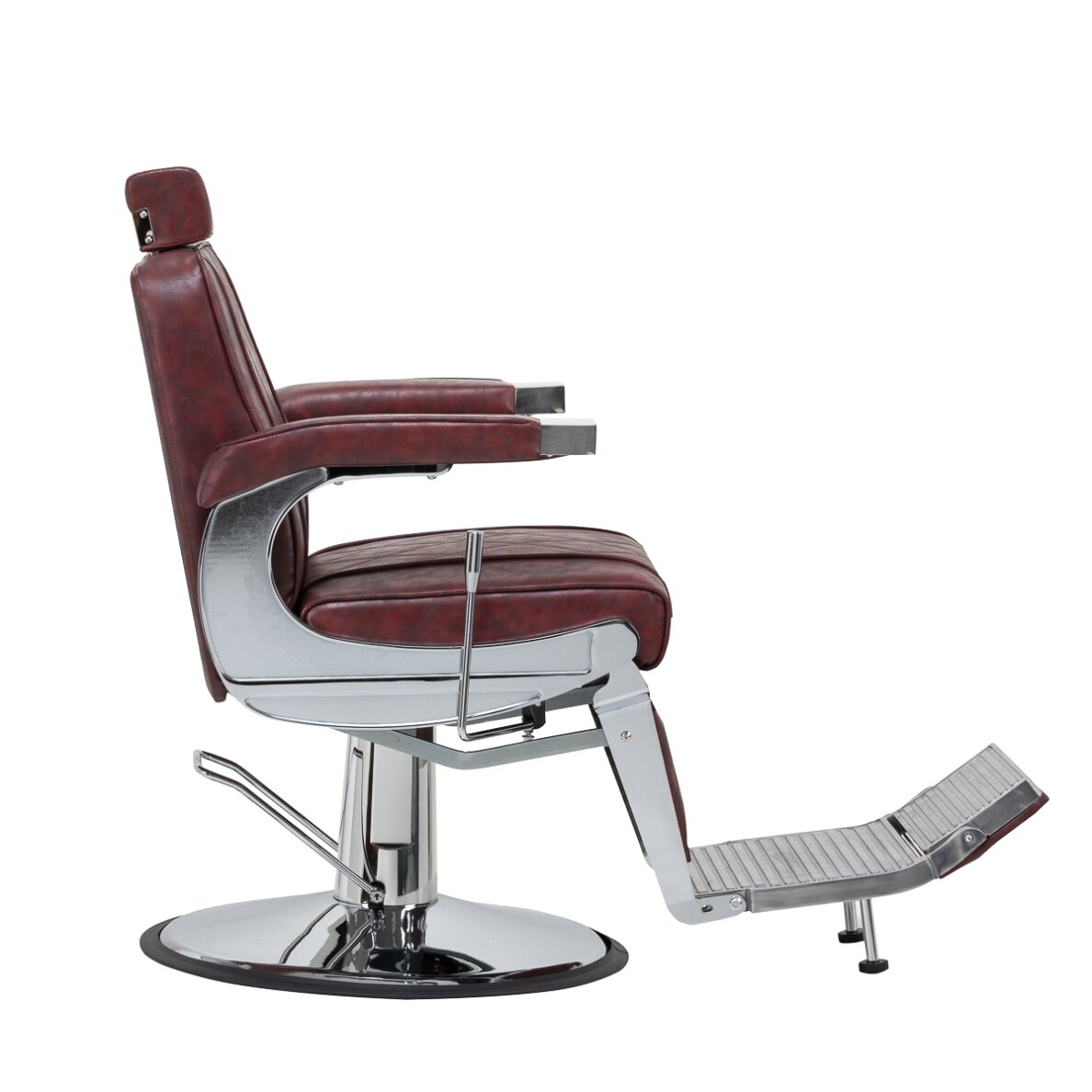 Barbierstuhl Professional Barber Chair Hair System BM88066 Bordo 2