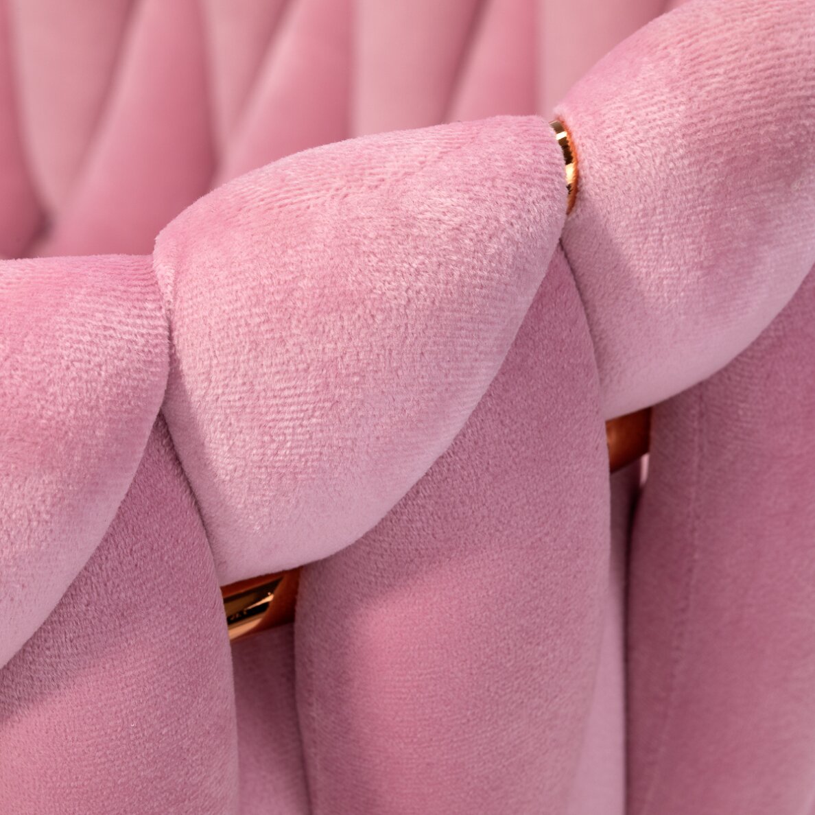 Krzesło 4Rico QS-GW06G Velvet Pink 6 Krzesło 4Rico QS-GW06G Velvet Pink 6