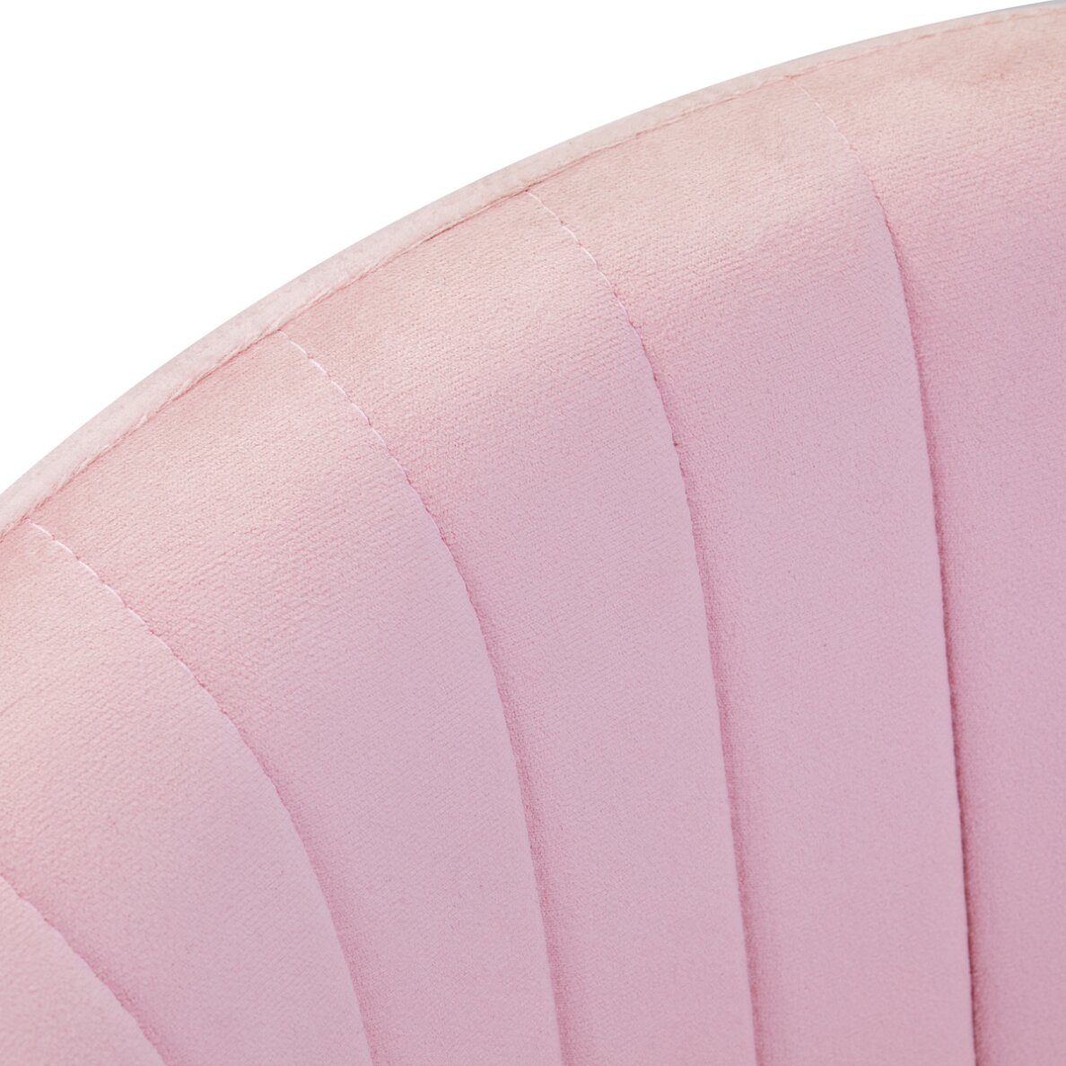 Krzesło biurowe na kółkach 4Rico QS-OF212G Velvet Pink 5 Krzesło biurowe na kółkach 4Rico QS-OF212G Velvet Pink 5
