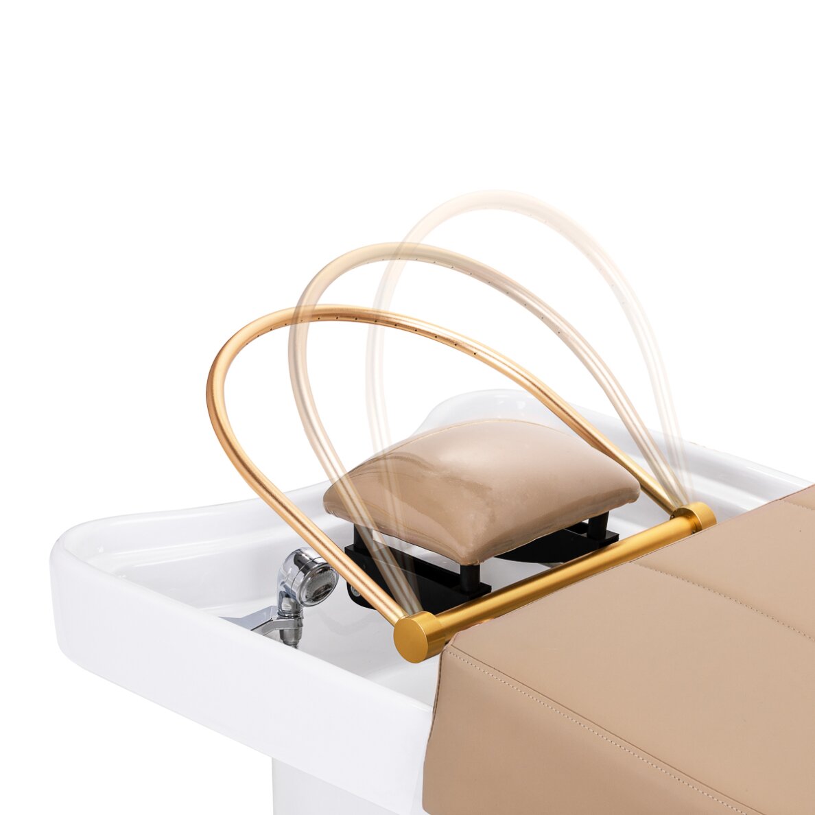 Hair washing bed with Head SPA function Gabbiano 017 Premium Beige 6