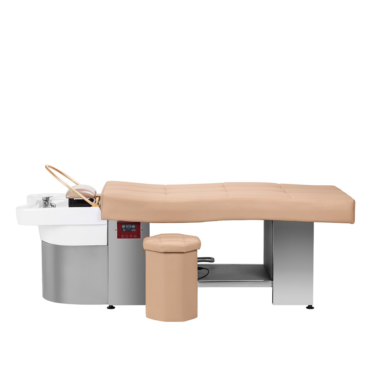 Hair washing bed with Head SPA function Gabbiano 017 Premium Beige 16 Hair washing bed with Head SPA function Gabbiano 017 Premium Beige 16