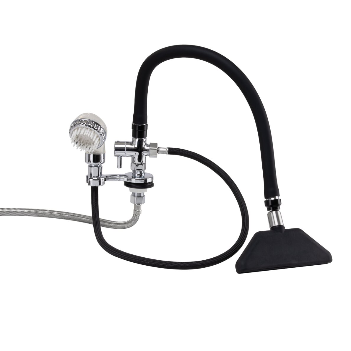 Hiustenkuivaaja Gabbiano Waterfall (musta/kromi) 3