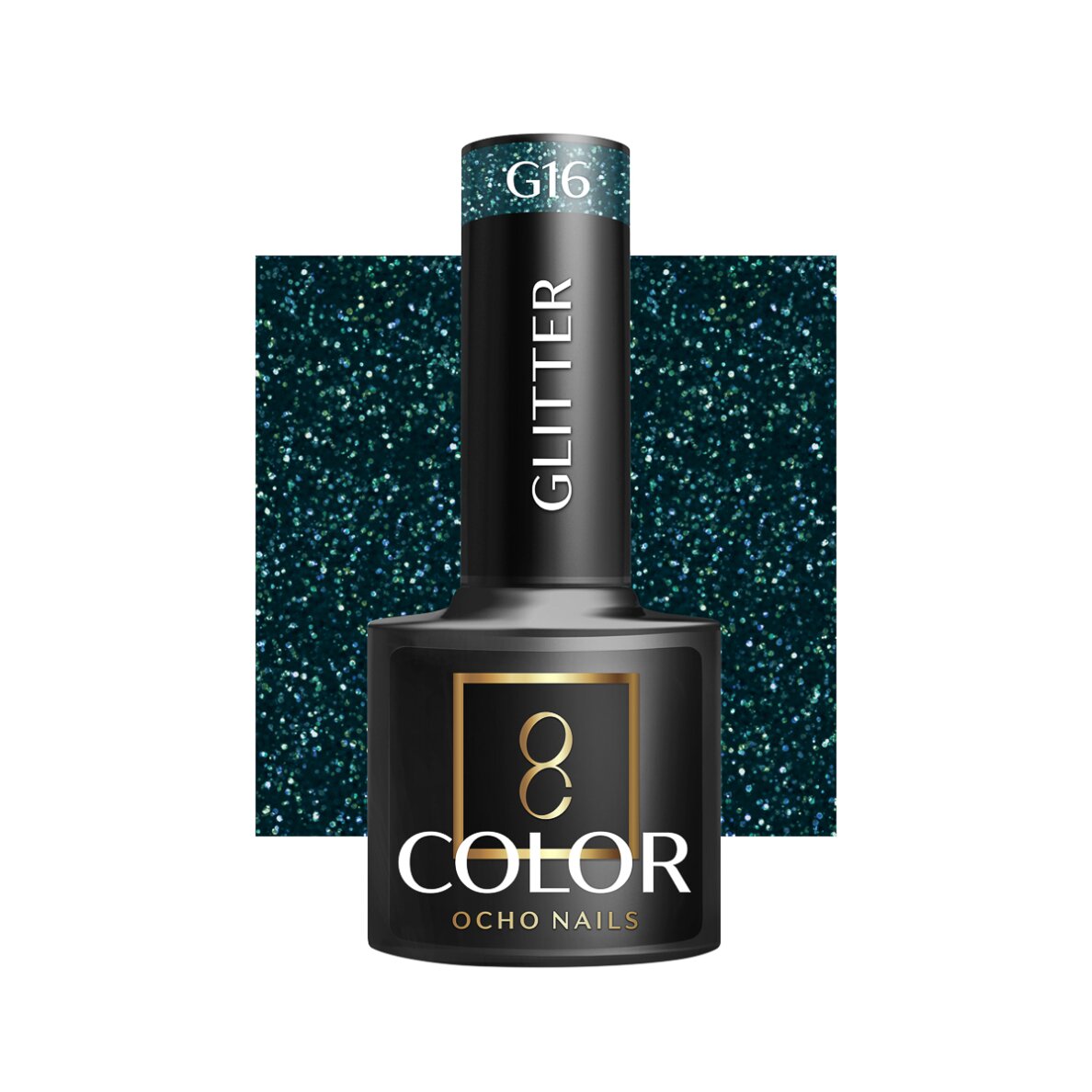 OCHO NAILS hybridikynsilakka Glitter G16, 5 g