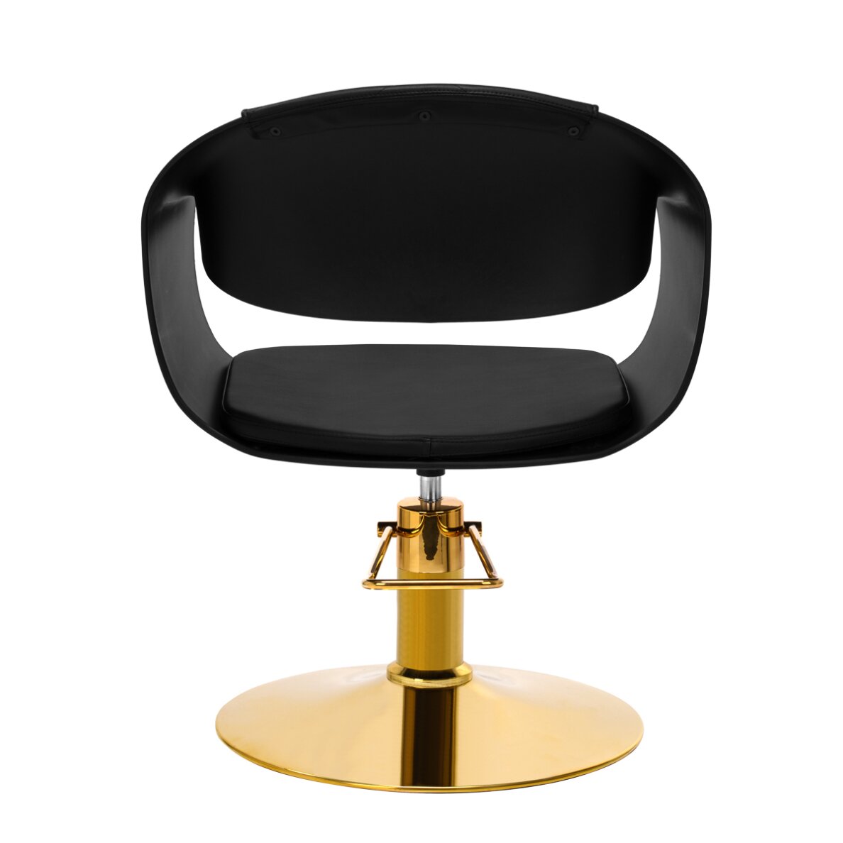 Fotel fryzjerski Gabbiano A364 Gold Black 3