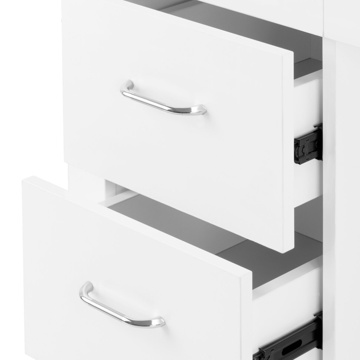 Косметический маникюрный столик со встроенным пылесборником, модель 324, белый. 7 Косметический маникюрный столик со встроенным пылесборником, модель 324, белый. 7