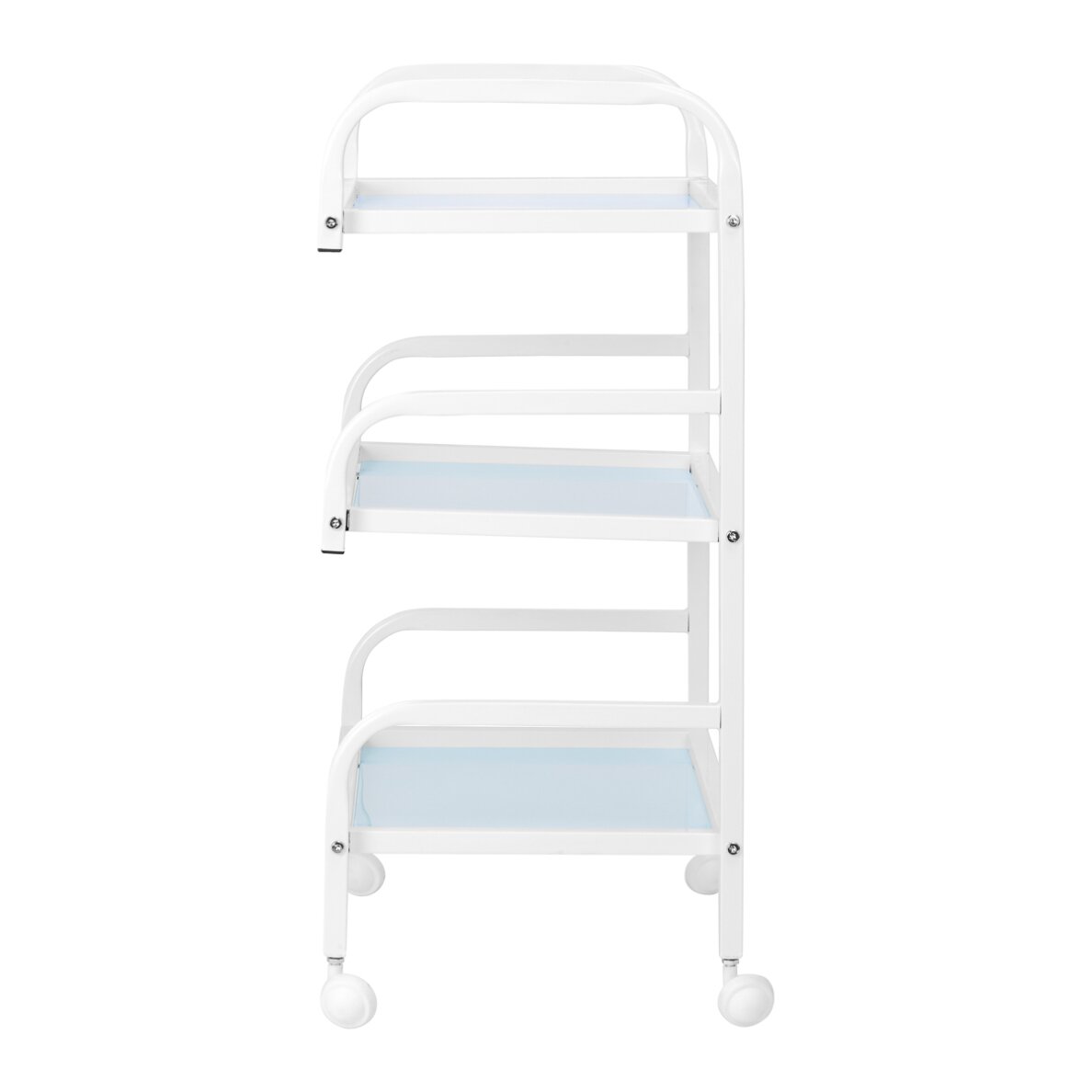 Kosmetologinis vežimėlis Basic 122 White 2