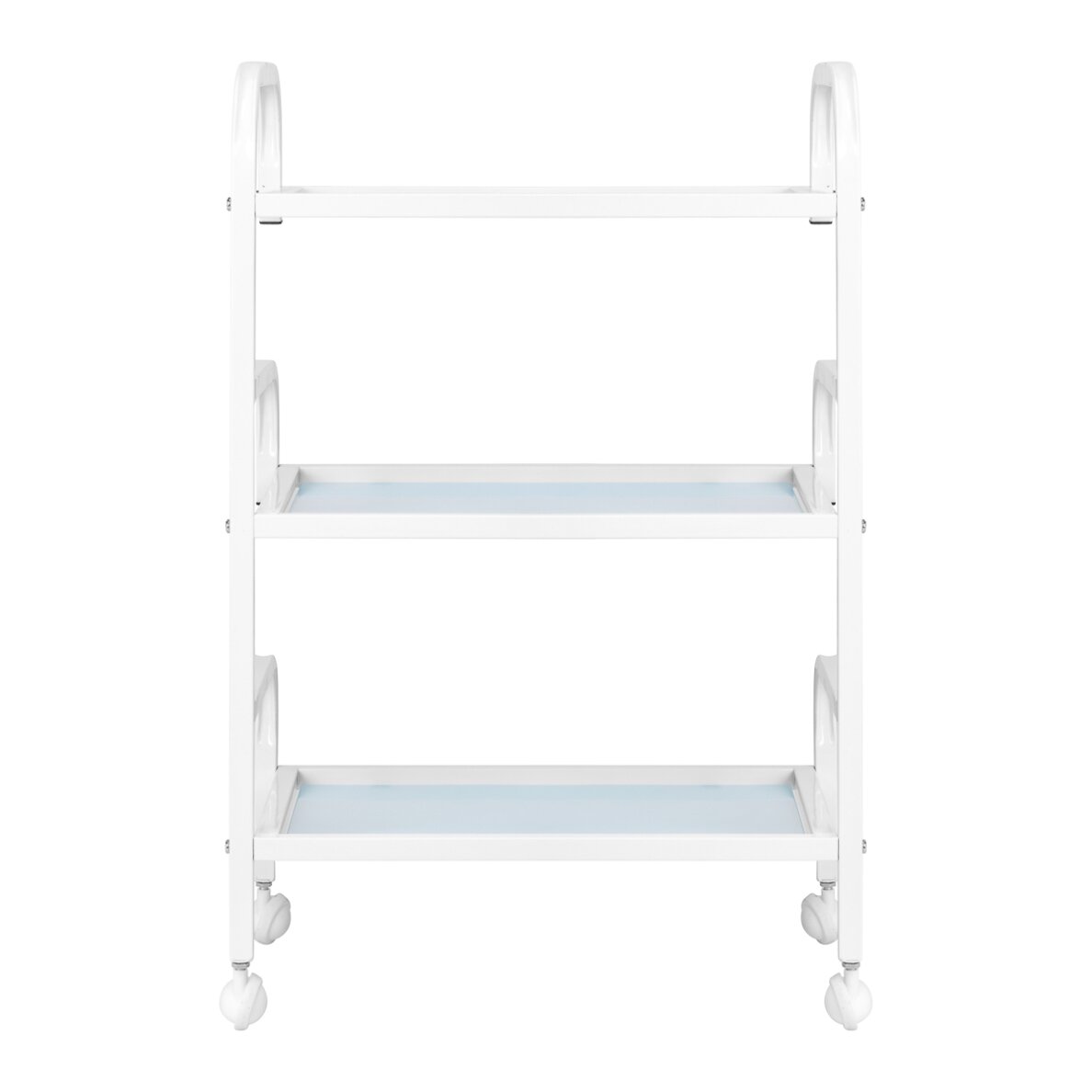 Kosmetologinis vežimėlis Basic 122 White 3