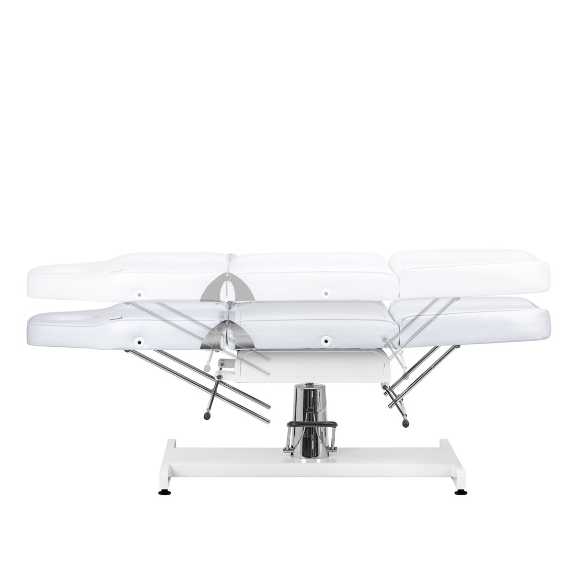 Kosmetoloģijas krēsls Sillon V2 210 Hydraullic White 7 Kosmetoloģijas krēsls Sillon V2 210 Hydraullic White 7