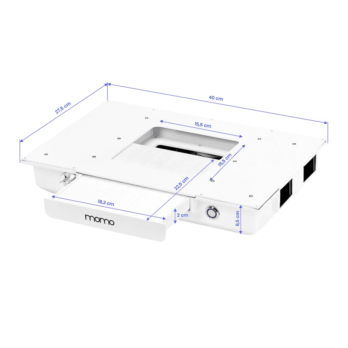 Маникюрный стол с пылесборником MOMO L03 16