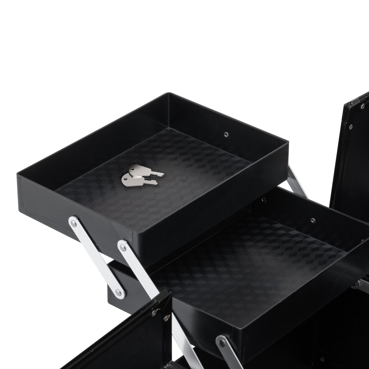 Kosmetikos priemonių lagaminas SC 40 Black 10 Kosmetikos priemonių lagaminas SC 40 Black 10