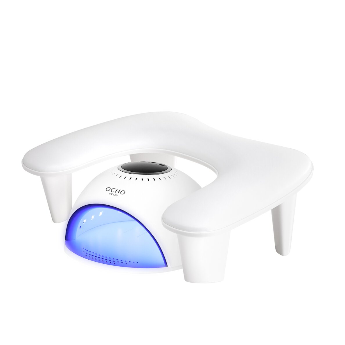 Маникюрный подлокотник Momo Croissant White 1