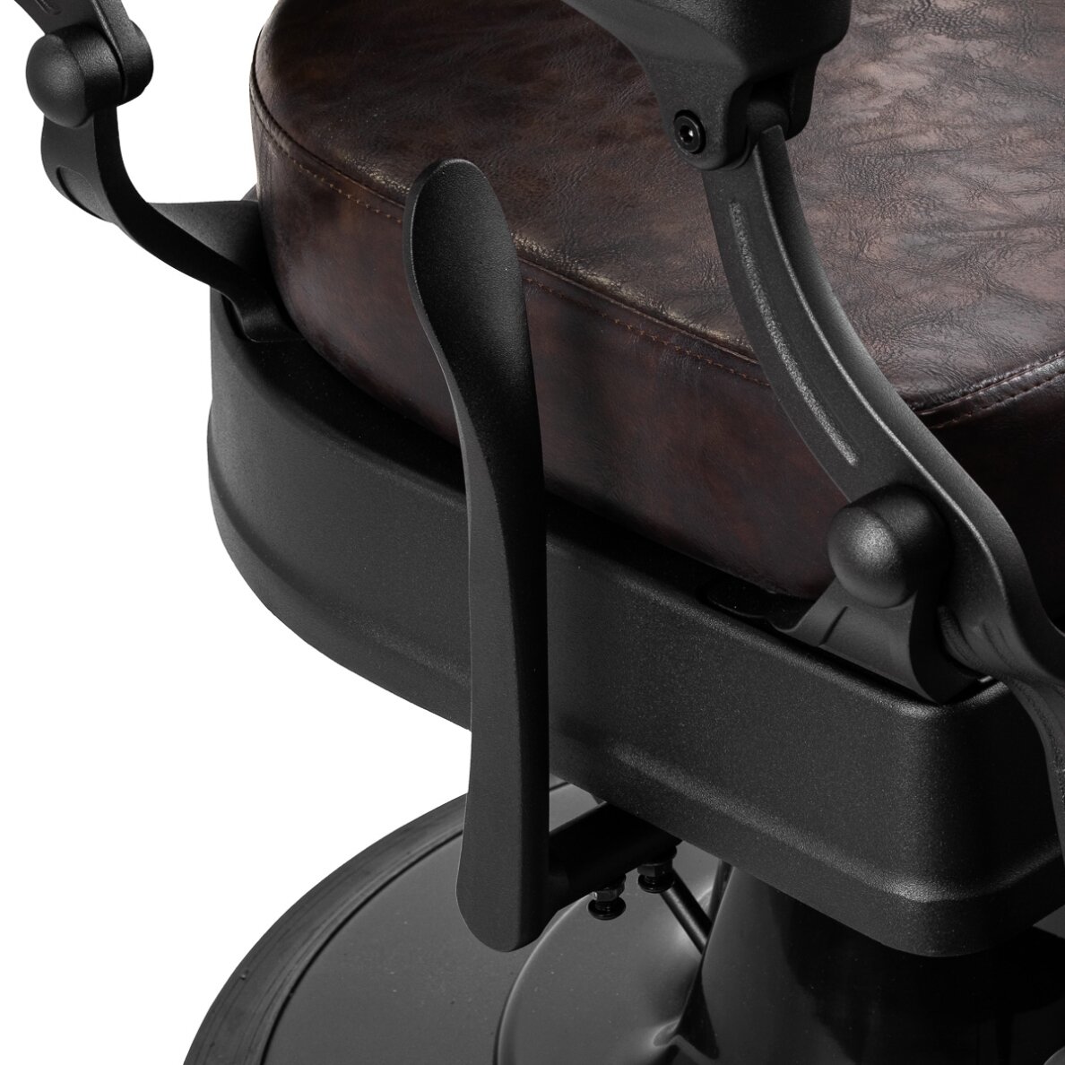 Parturituoli Barber Chair President Brown Black 8 Parturituoli Barber Chair President Brown Black 8
