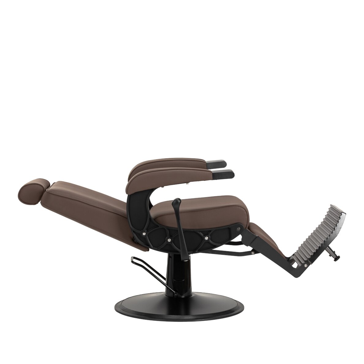 Friseurstuhl Barber Chair Gabbiano Continental Brown 4
