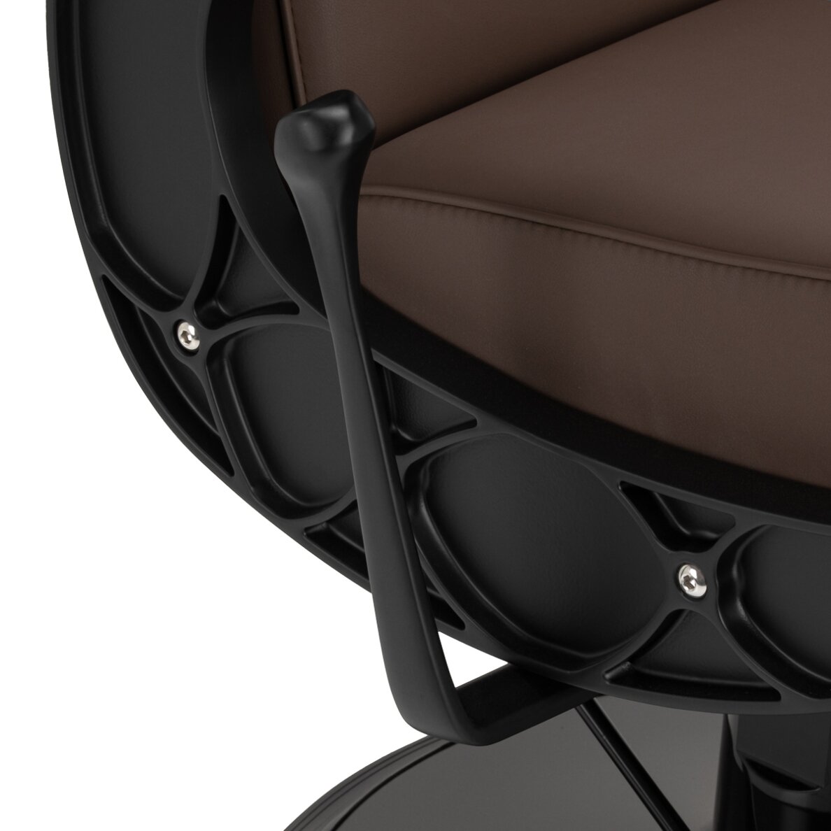 Friseurstuhl Barber Chair Gabbiano Continental Brown 5