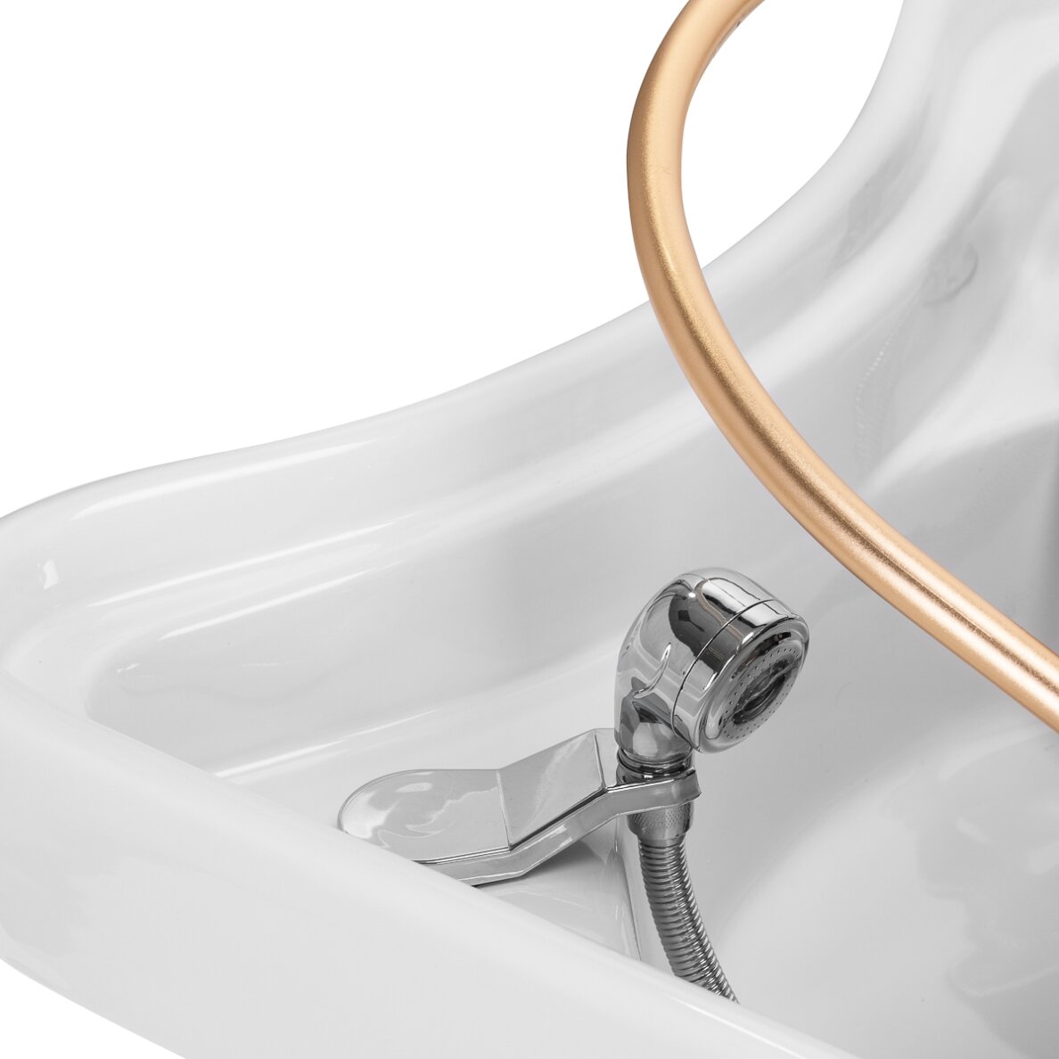 Matu mazgāšanas gulta ar Head SPA funkciju Gabbiano 017B Premium Beige 9