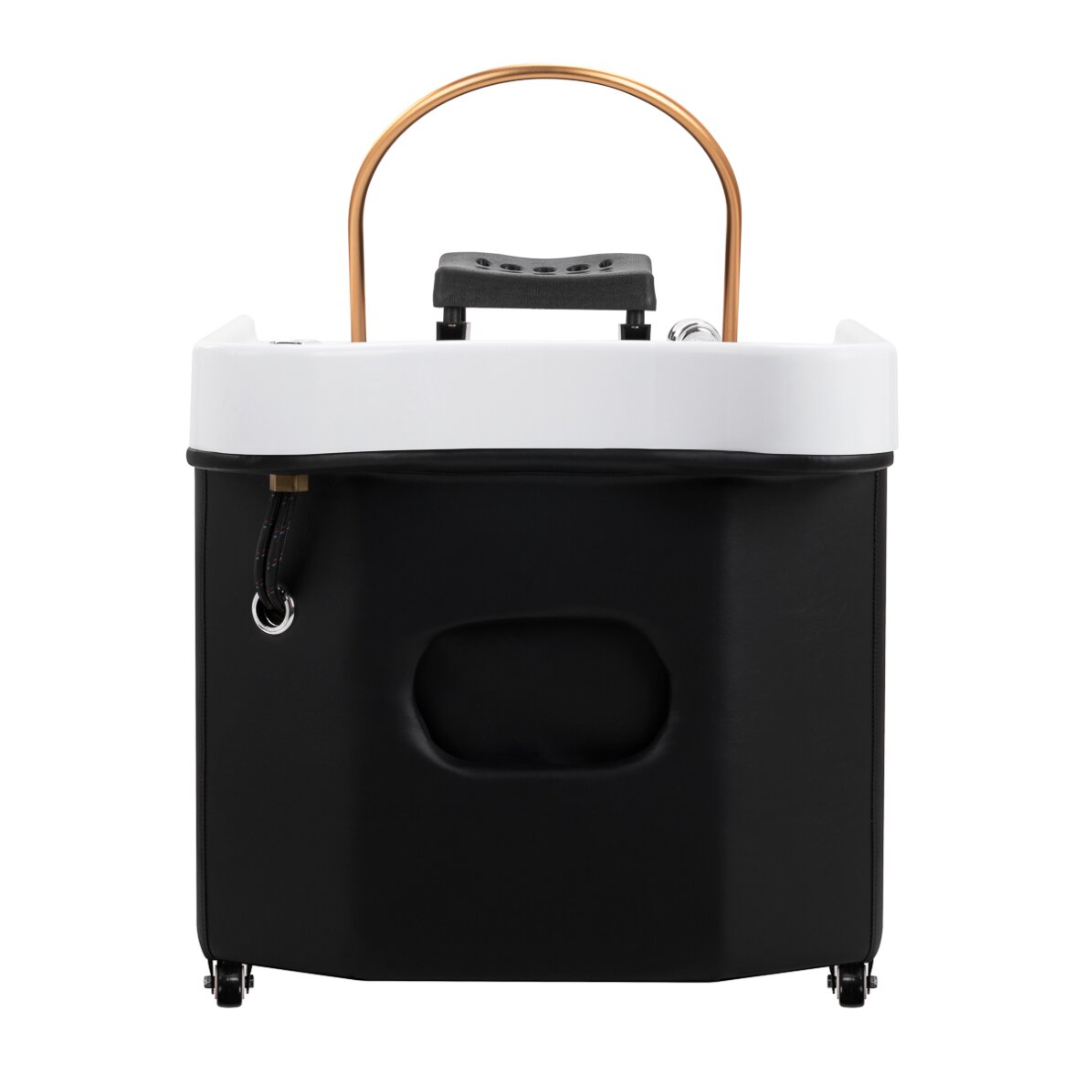 Mobilna umywalka do salonów fryzjerskich Gabbiano Head Spa Black 2