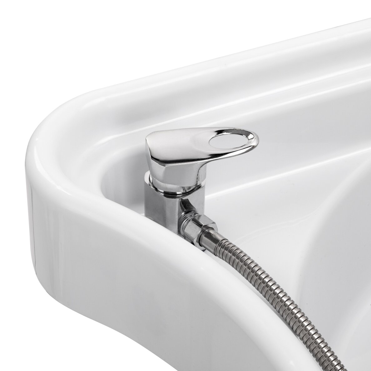 Mobilna umywalka do salonów fryzjerskich Gabbiano Head Spa Black 5