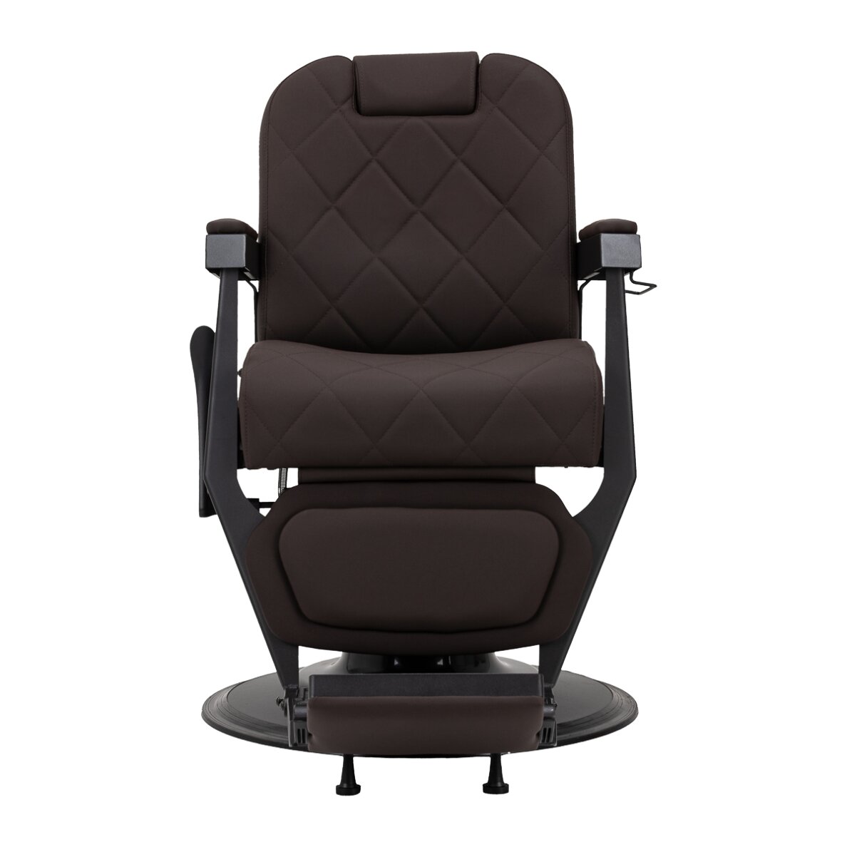 Парикмахерское кресло Gabbiano Barber Chair Bruno With Black, Brown 1