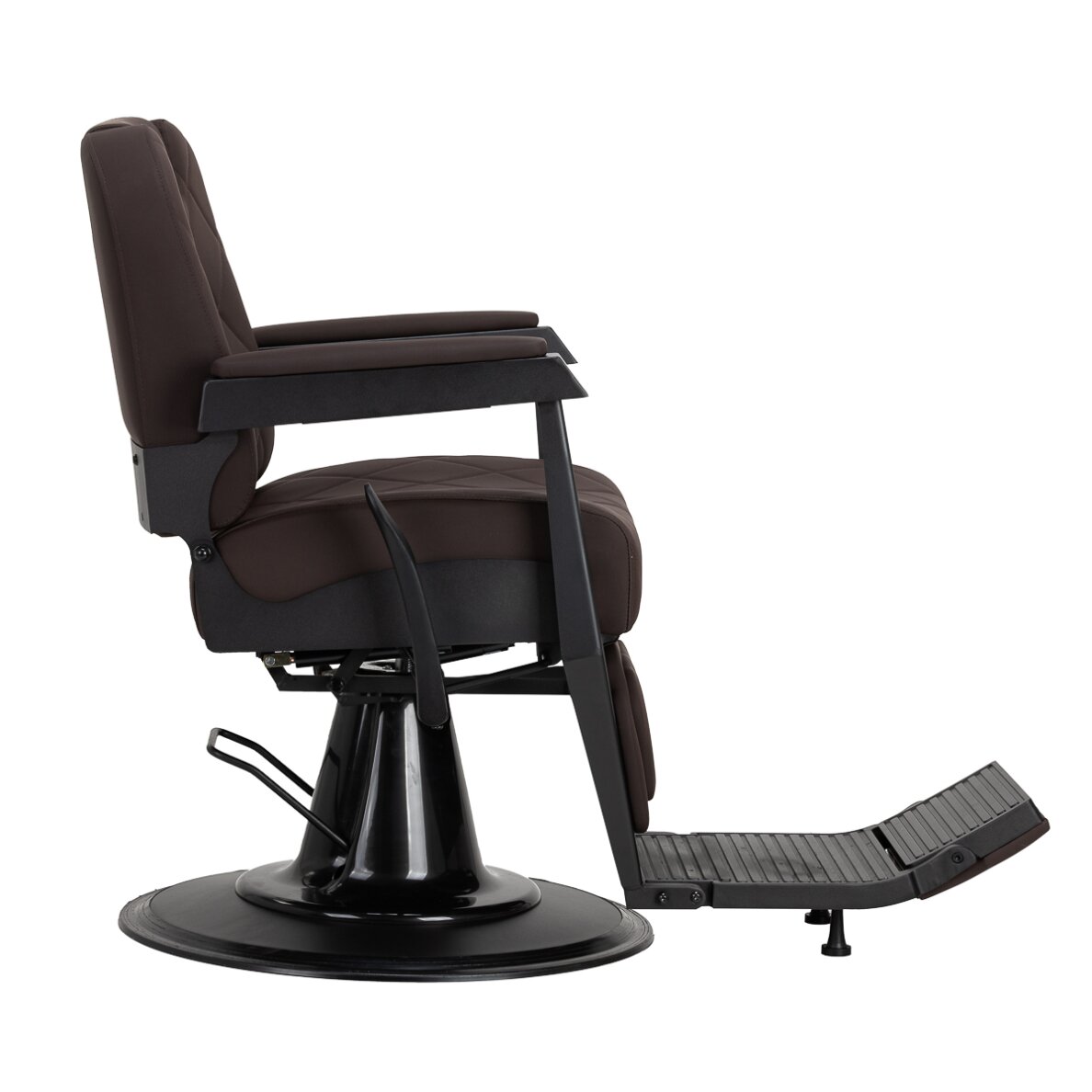 Парикмахерское кресло Gabbiano Barber Chair Bruno With Black, Brown 3