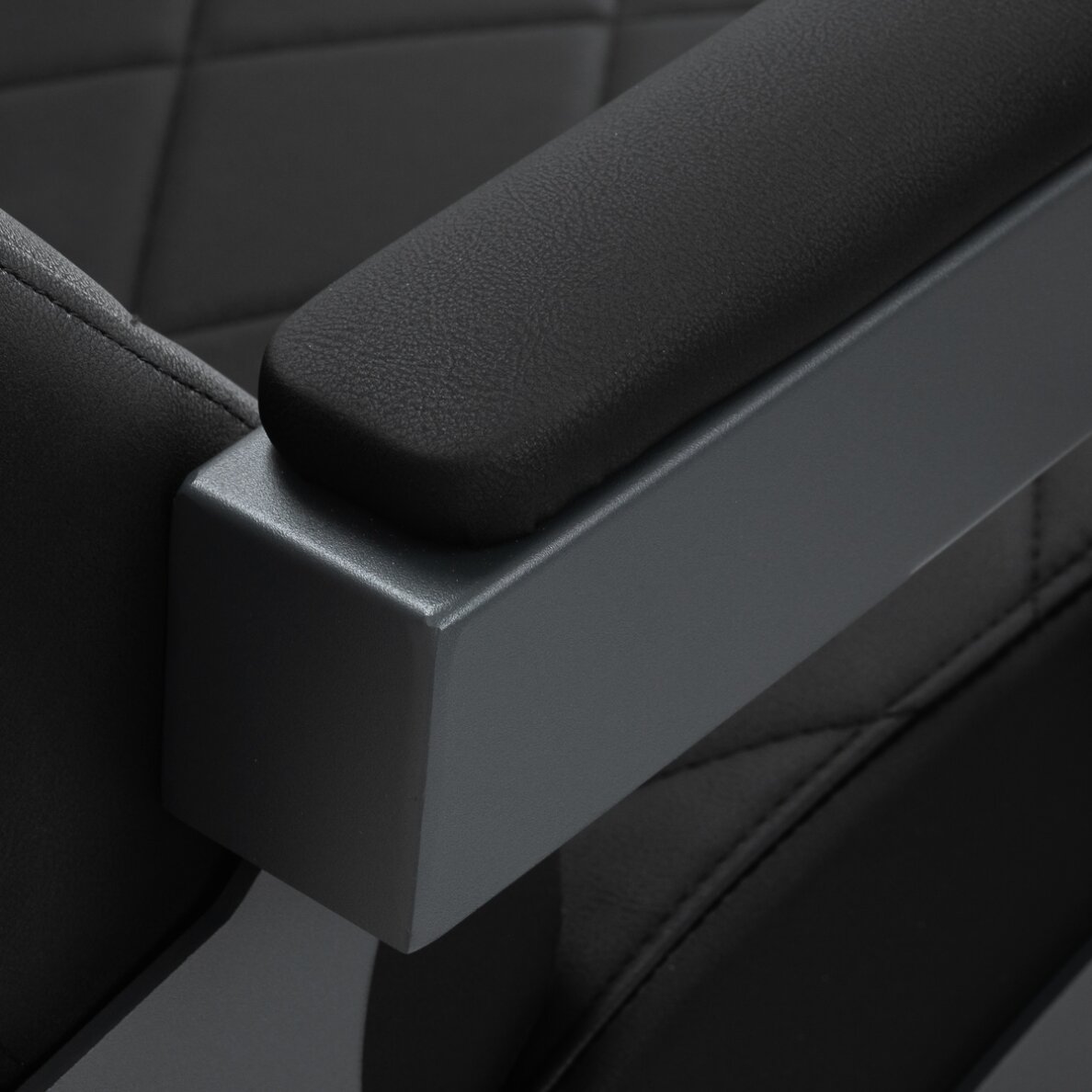 Friseurstuhl Gabbiano Barber Chair Bruno With Graphite, Black 14