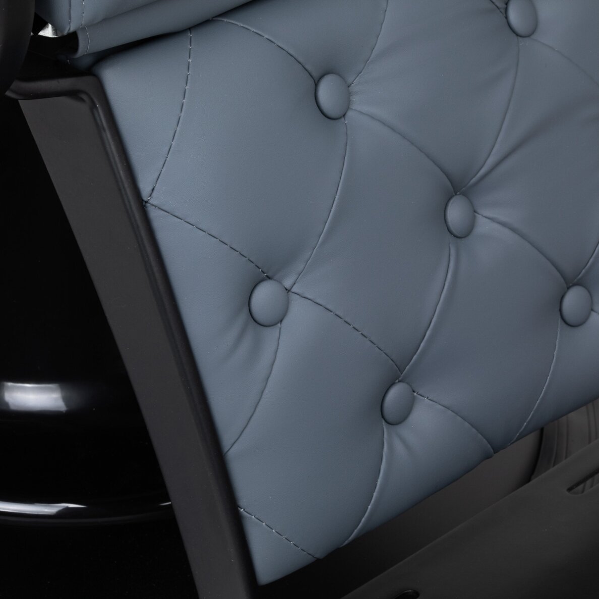 Friseurstuhl Barber Chair Gabbiano Francesco Grafite Black 7 Friseurstuhl Barber Chair Gabbiano Francesco Grafite Black 7