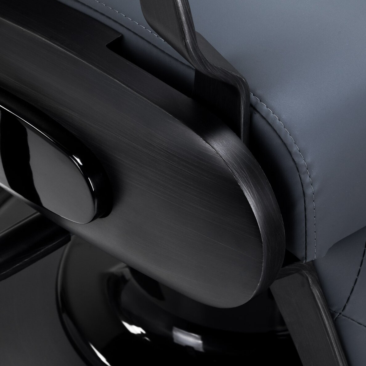 Krzesło fryzjerskie Barber Chair Gabbiano Francesco Grey 10 Krzesło fryzjerskie Barber Chair Gabbiano Francesco Grey 10