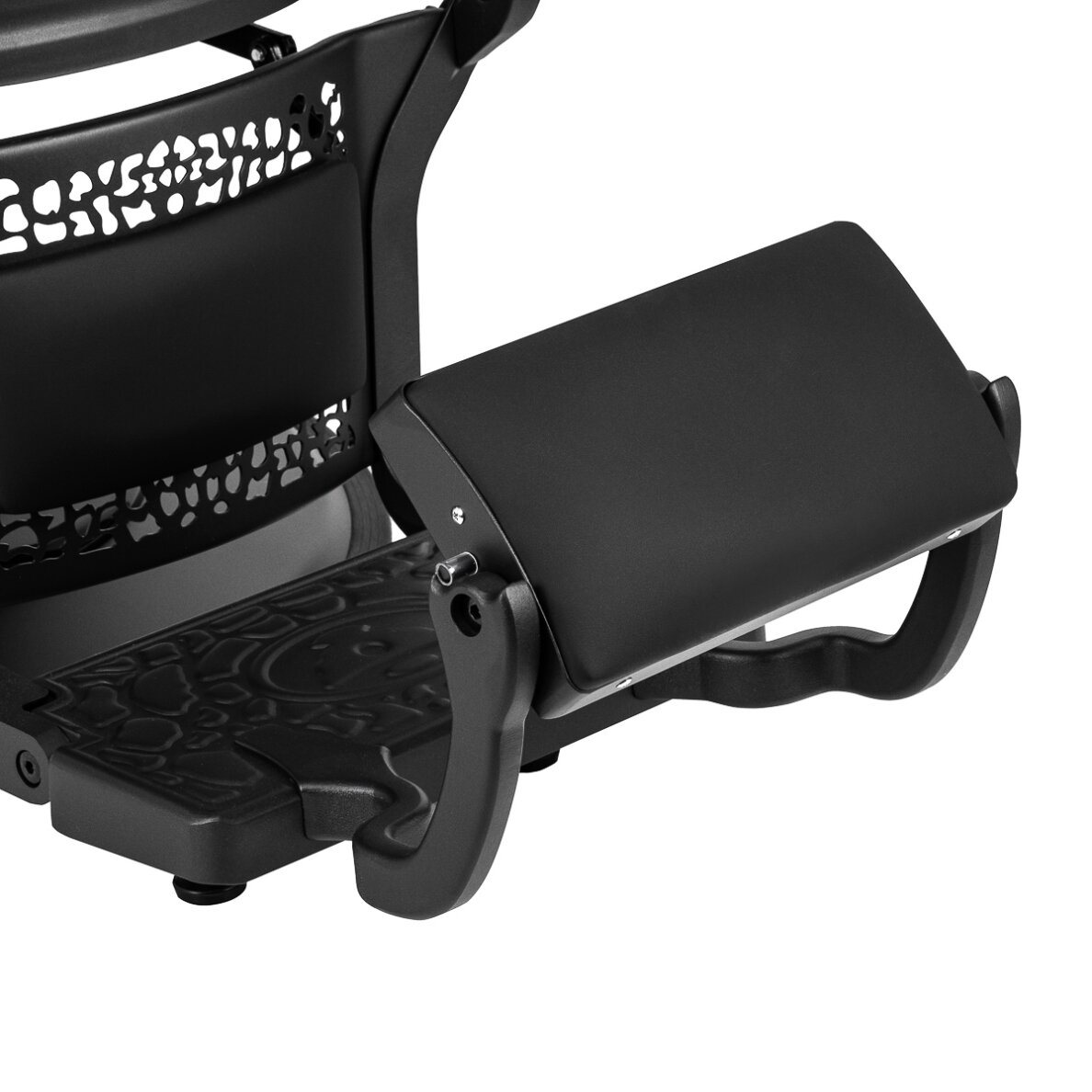 Fotel barberski Barber Chair Gabbiano Niccolo Black 5