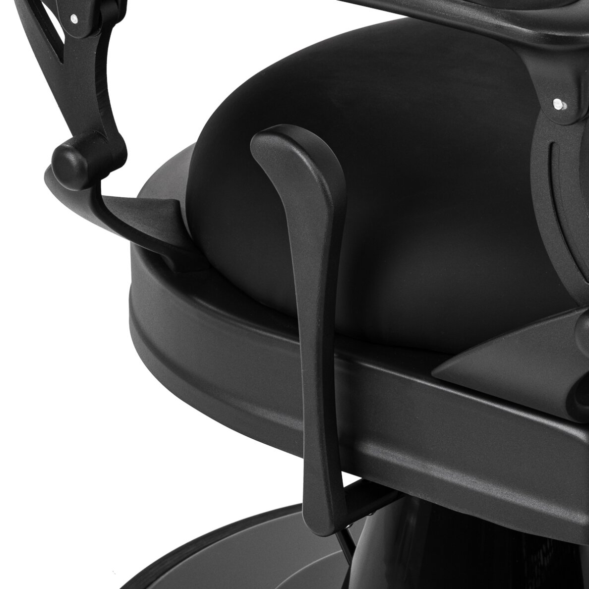 Fotel barberski Barber Chair Gabbiano Niccolo Black 7