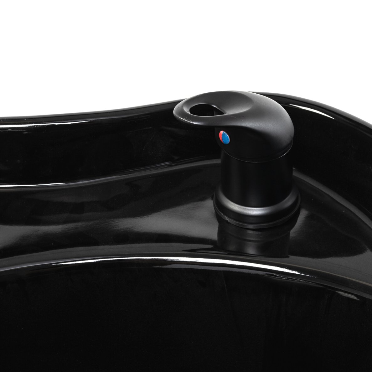 Kirpyklos plautuvė Gabbiano Carmen Black 9 Kirpyklos plautuvė Gabbiano Carmen Black 9