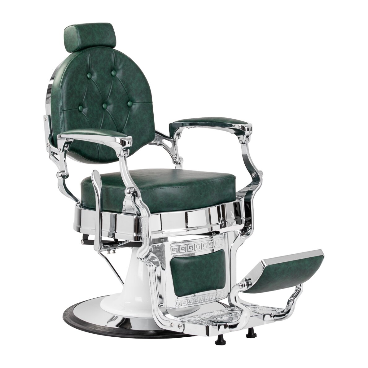 Parturituoli Barber Chair President Green Chrome Parturituoli Barber Chair President Green Chrome