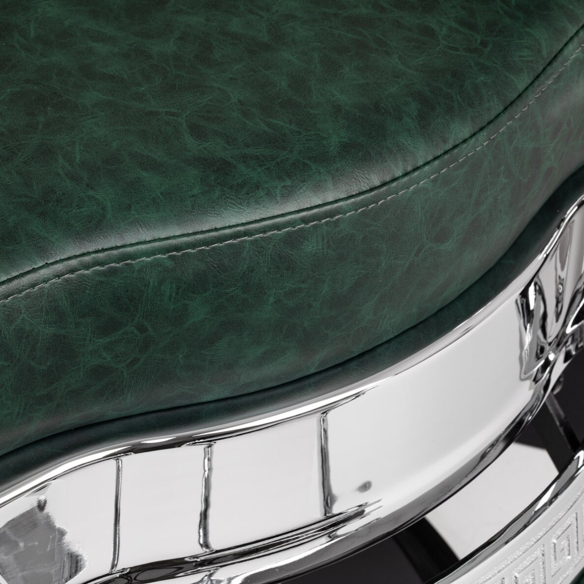 Parturituoli Barber Chair President Green Chrome 6