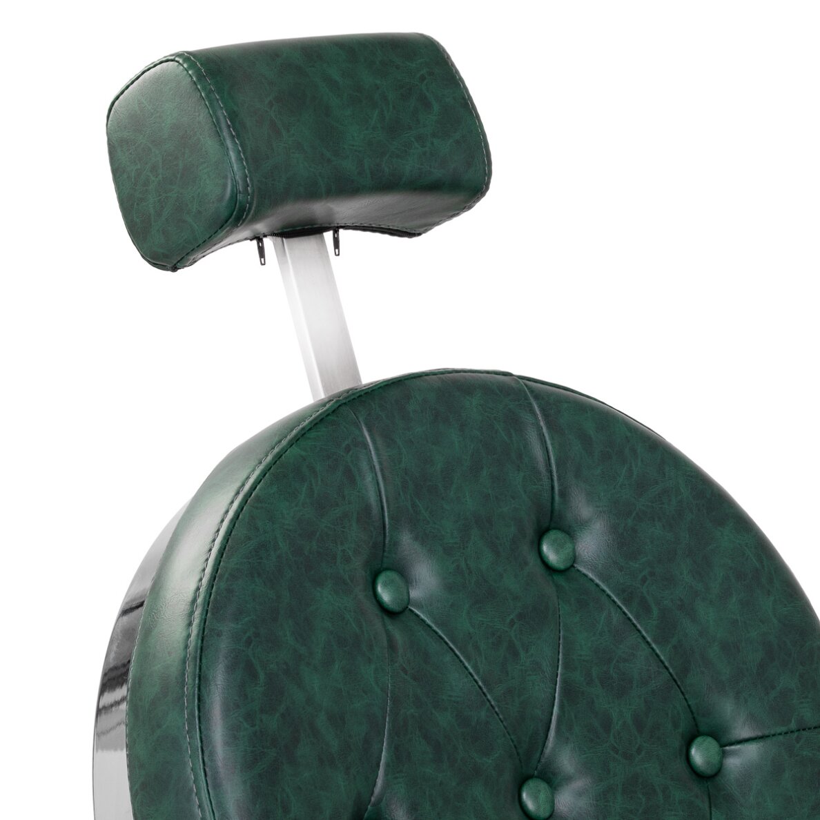 Parturituoli Barber Chair President Green Chrome 12 Parturituoli Barber Chair President Green Chrome 12