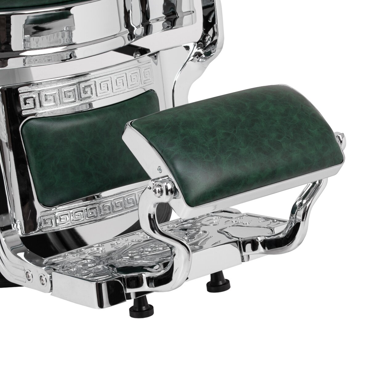 Parturituoli Barber Chair President Green Chrome 15 Parturituoli Barber Chair President Green Chrome 15