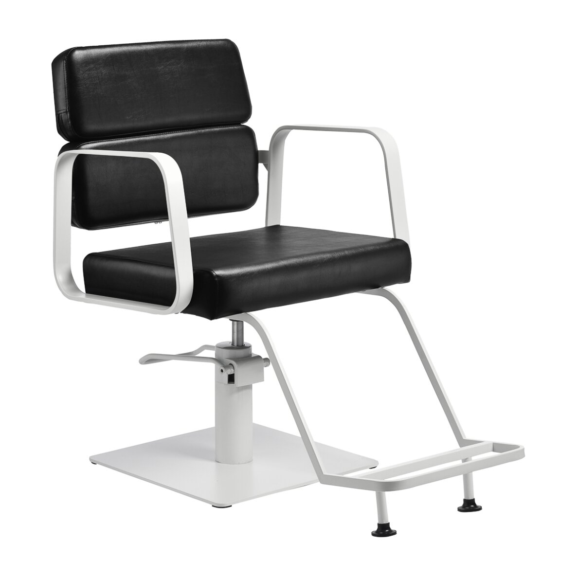 Barber chair Gabbiano Porto White and Black Barber chair Gabbiano Porto White and Black