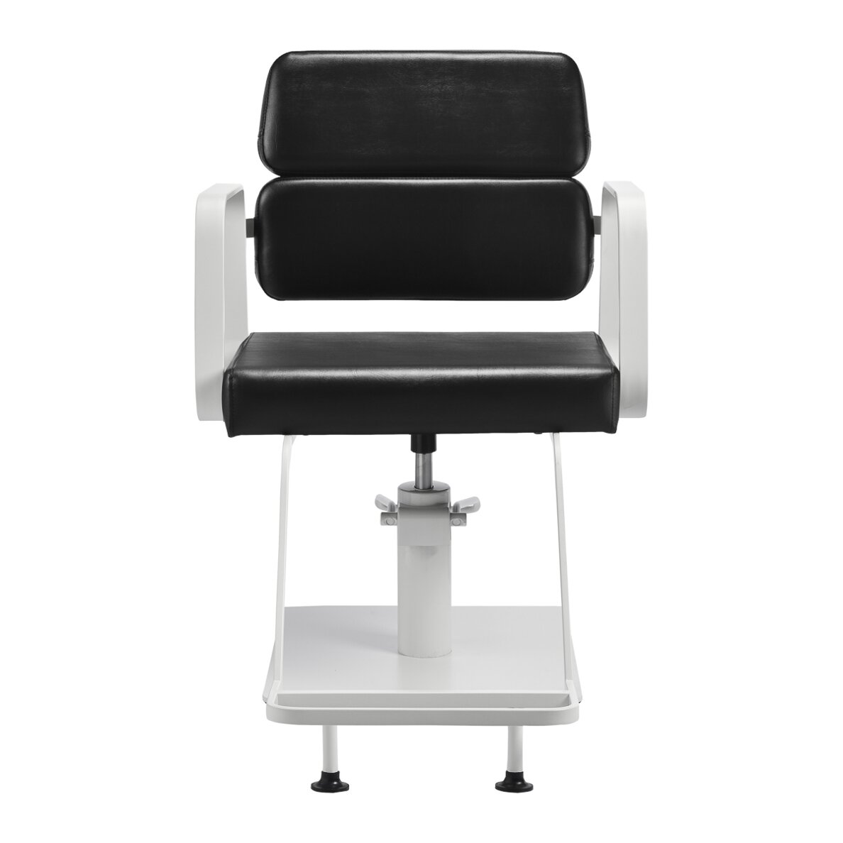 Barber chair Gabbiano Porto White and Black 1