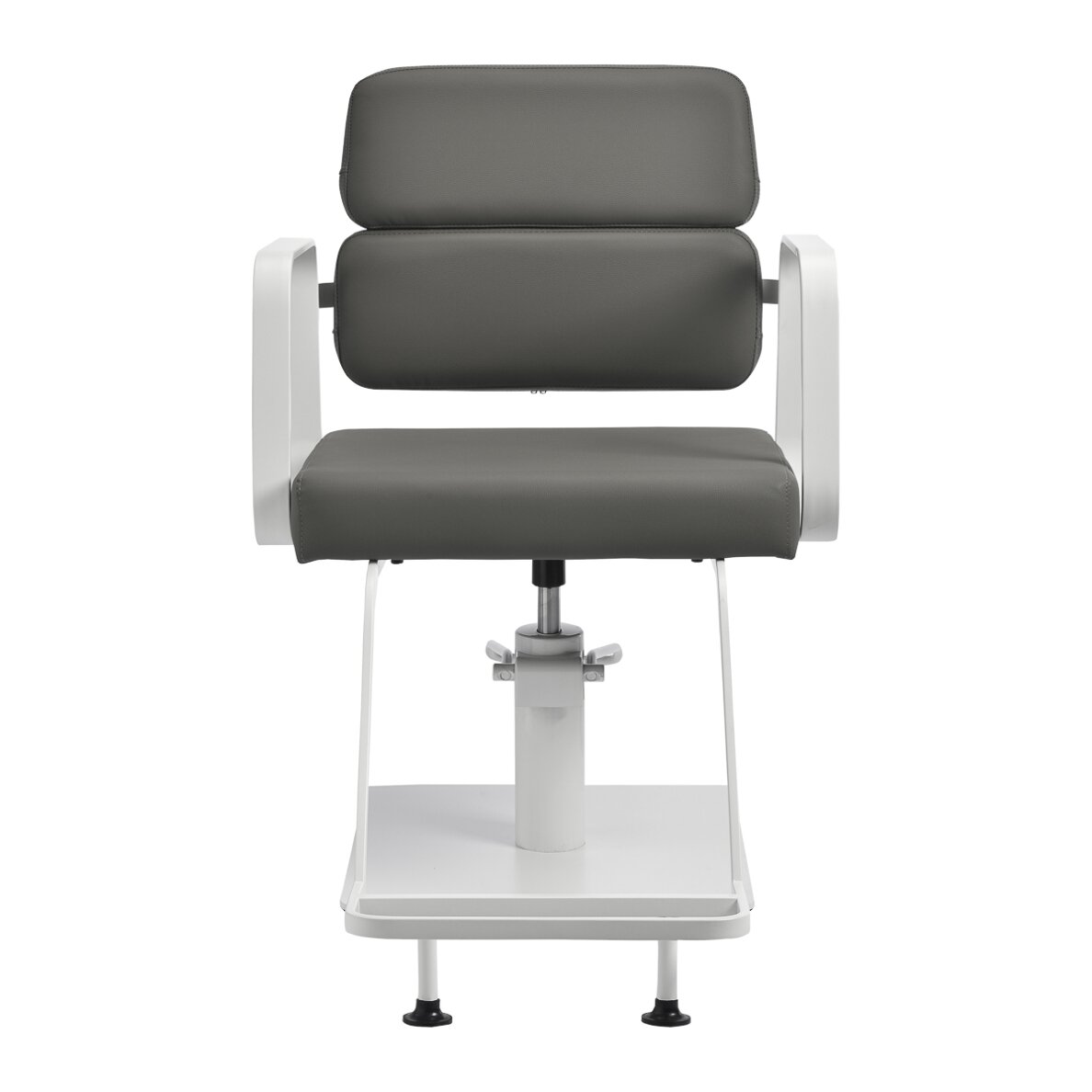 Barber chair Gabbiano Porto White and Gray 1 Barber chair Gabbiano Porto White and Gray 1