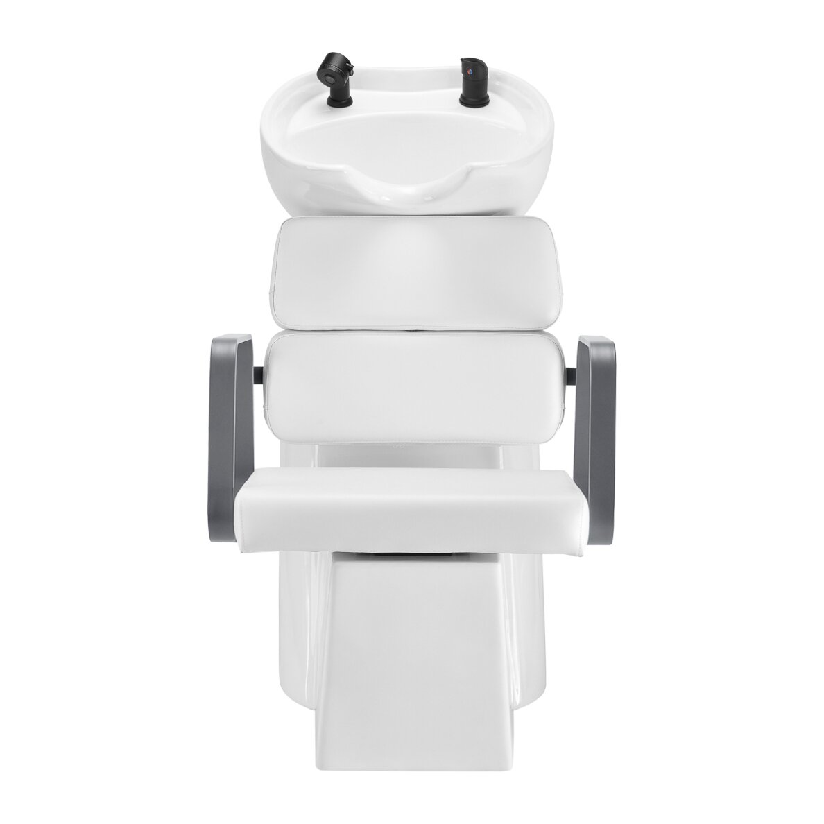 Hairdressing sink Gabbiano Porto Gray and White 2