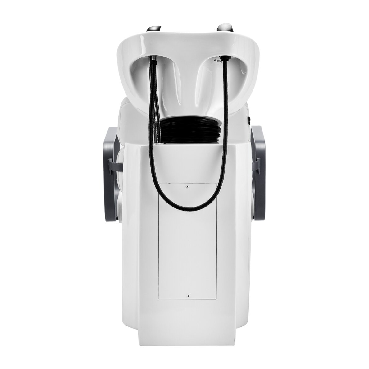 Hairdressing sink Gabbiano Porto Gray and White 3