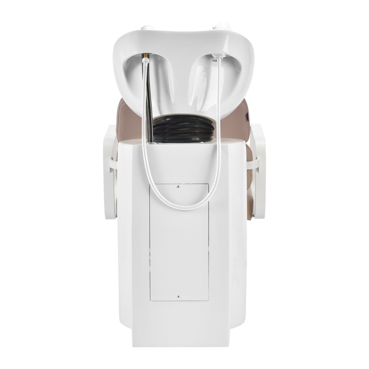 Barber Waschbecken Gabbiano Porto Weiß und Beige 2