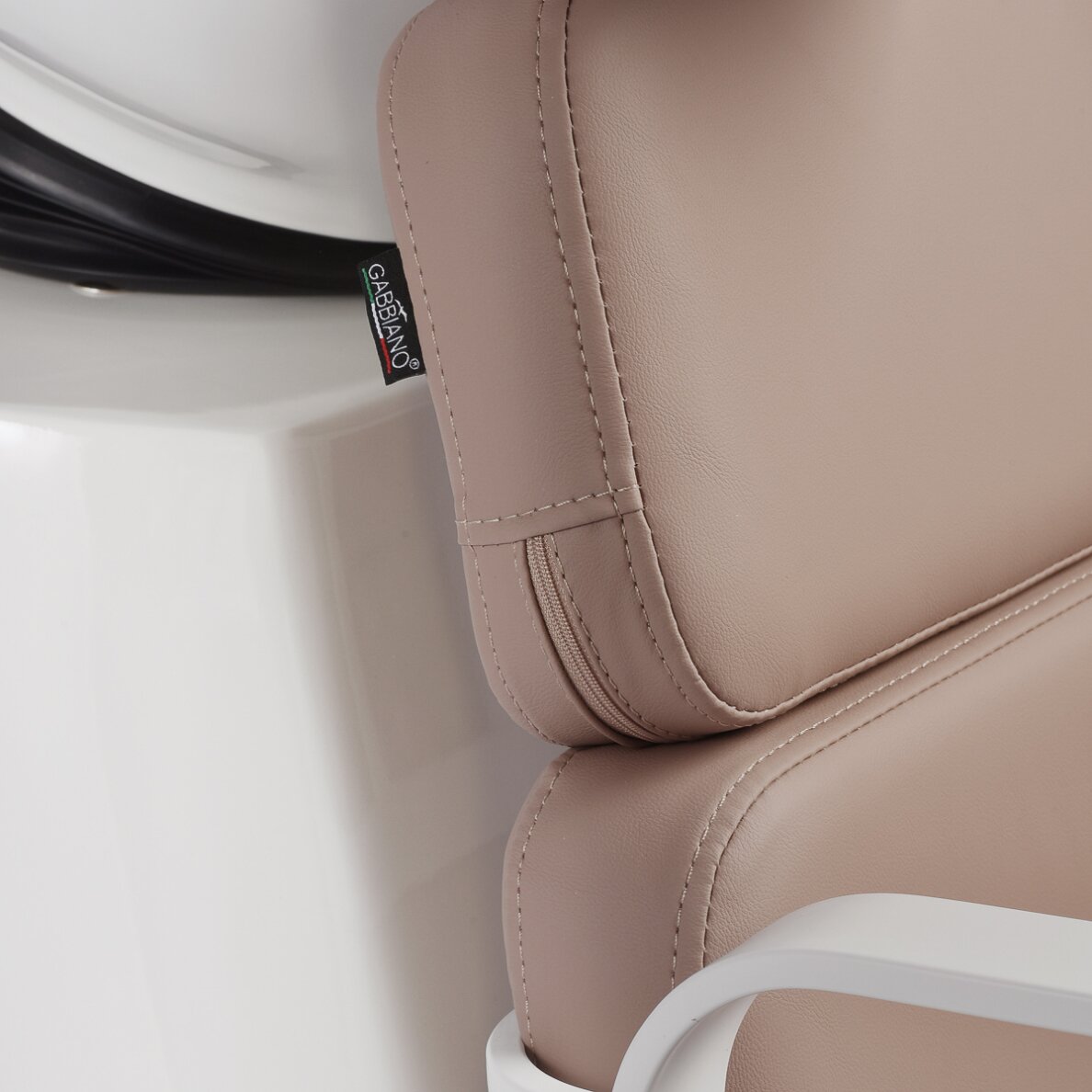 Barber Waschbecken Gabbiano Porto Weiß und Beige 4 Barber Waschbecken Gabbiano Porto Weiß und Beige 4