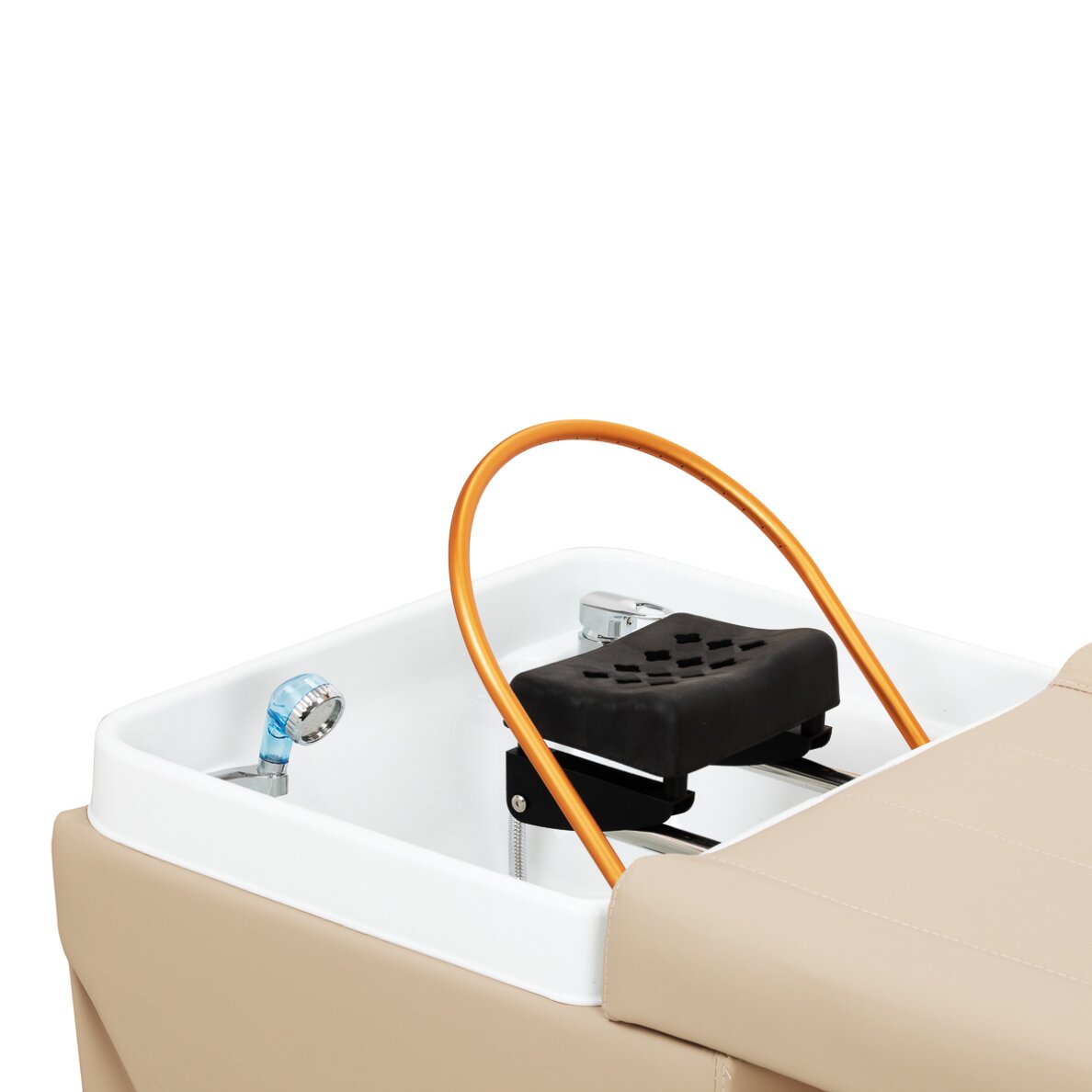 Plaukų plovimo gultas su Head SPA funkcija Gabbiano Maldives Beige 5 Plaukų plovimo gultas su Head SPA funkcija Gabbiano Maldives Beige 5