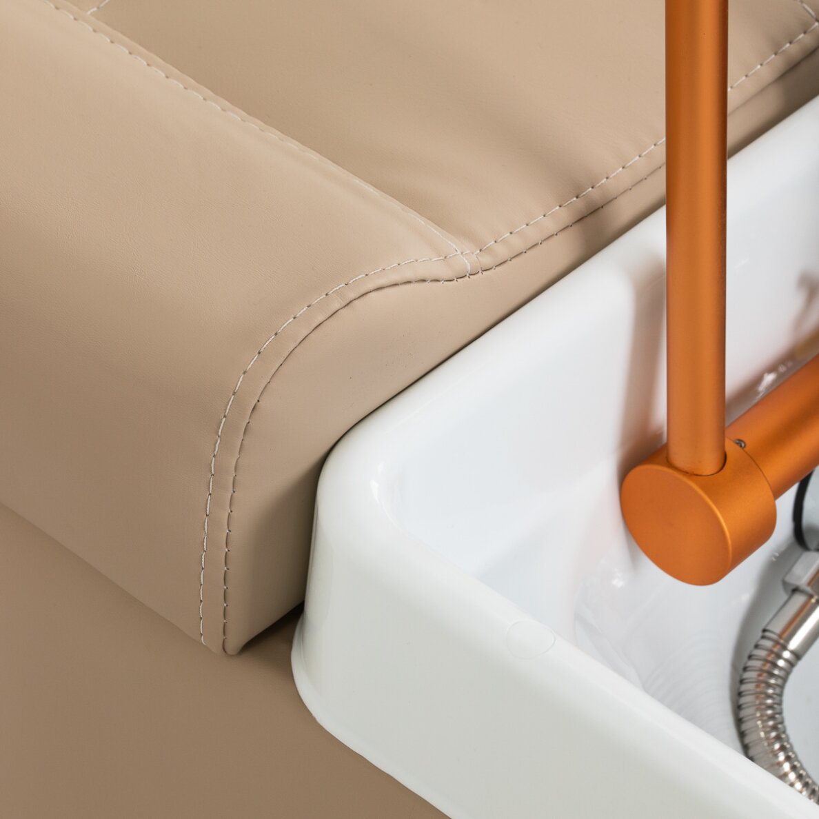 Plaukų plovimo gultas su Head SPA funkcija Gabbiano Maldives Beige 14