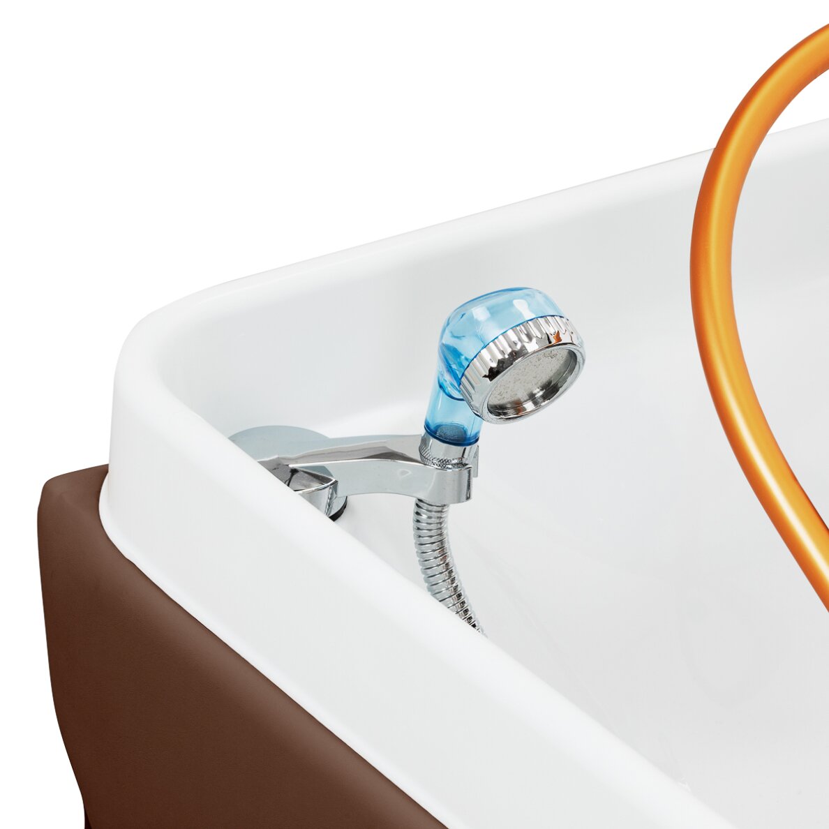 Plaukų plovimo gultas su Head SPA funkcija Gabbiano Maldives Brown 8