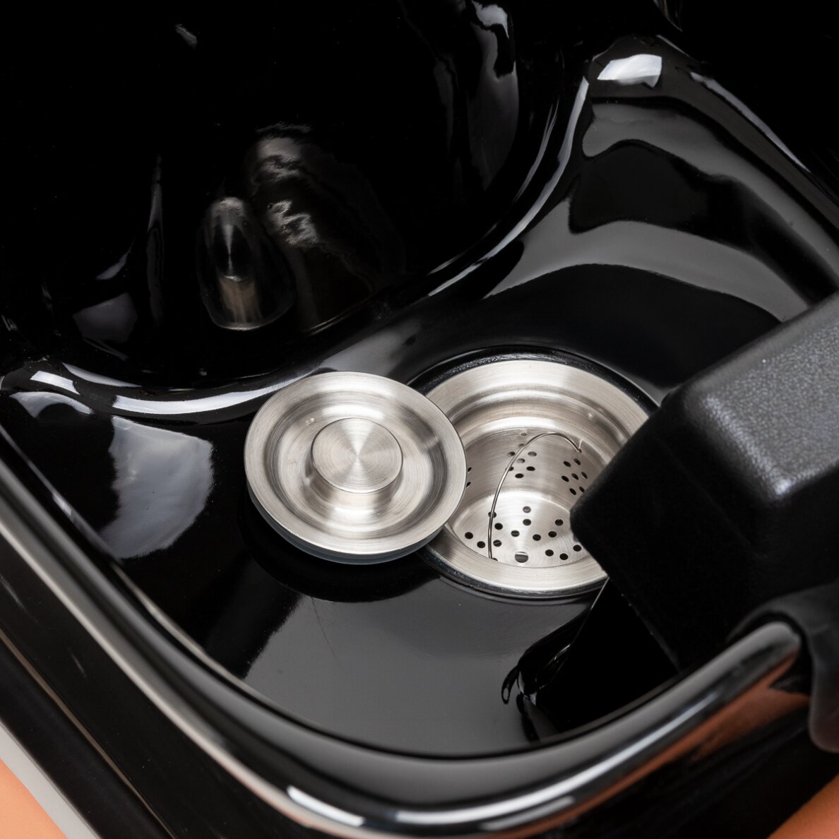 Kirpyklos plautuvė Gabbiano Elda Brown 6 Kirpyklos plautuvė Gabbiano Elda Brown 6