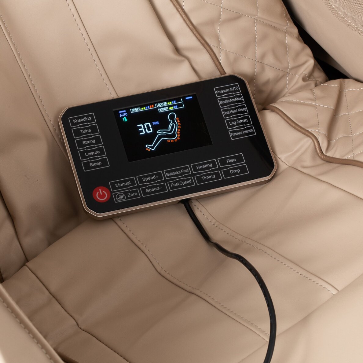 Massage chair Sakura Prime 108 Creamy Beige 13 Massage chair Sakura Prime 108 Creamy Beige 13