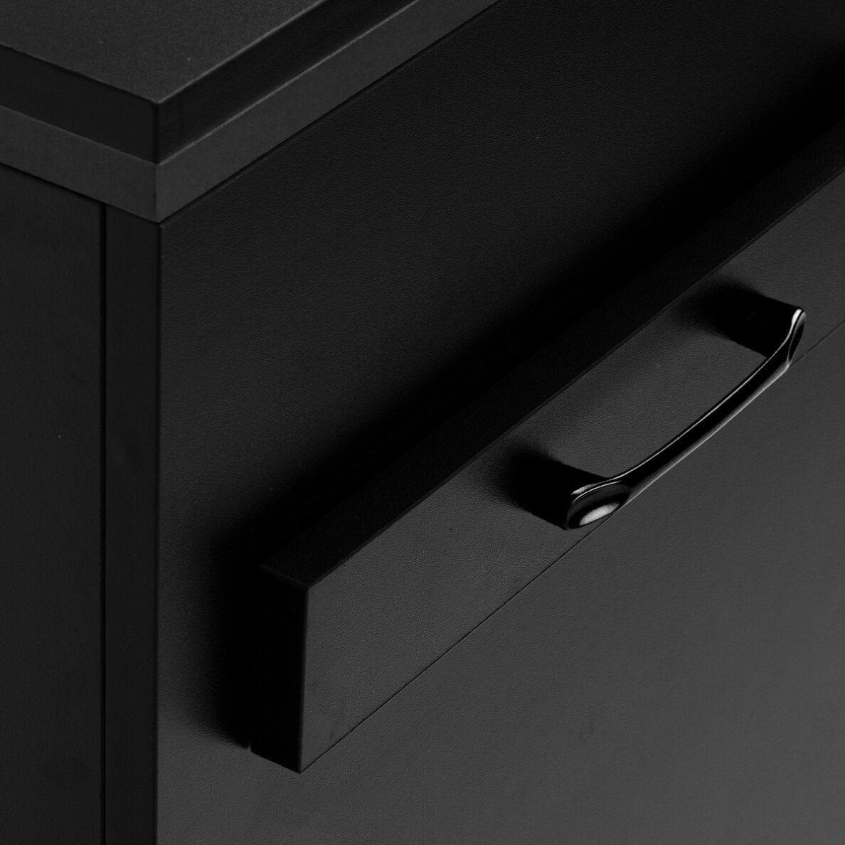 Friziera galds Gabbiano 2027B melns 12 Friziera galds Gabbiano 2027B melns 12